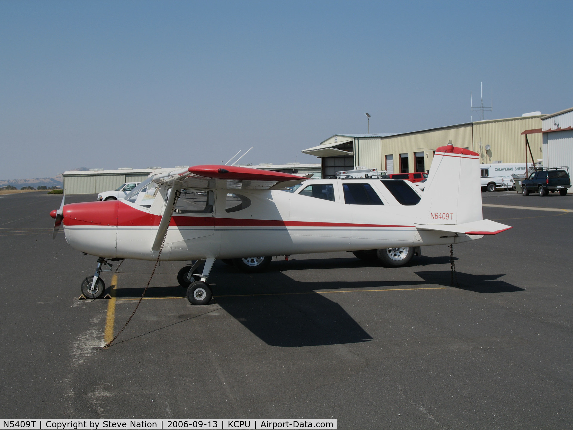 N5409T, 1964 Cessna 172E C/N 17251309, Locally-based 1964 Cessna 172E Skyhawk @ Maury Rasmussen Field/Calaveras County Airport, San Andreas, CA (now registered to owner in Anchorage, AK)
