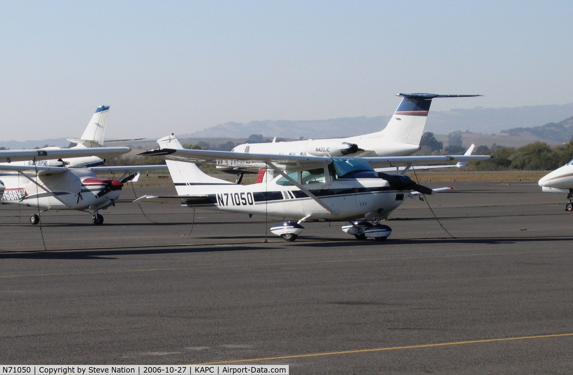 N71050, 1968 Cessna 182M Skylane C/N 18259473, San Luis Obispo Count-based 1968 Cessna 182M Skylane visiting @ spa, CA