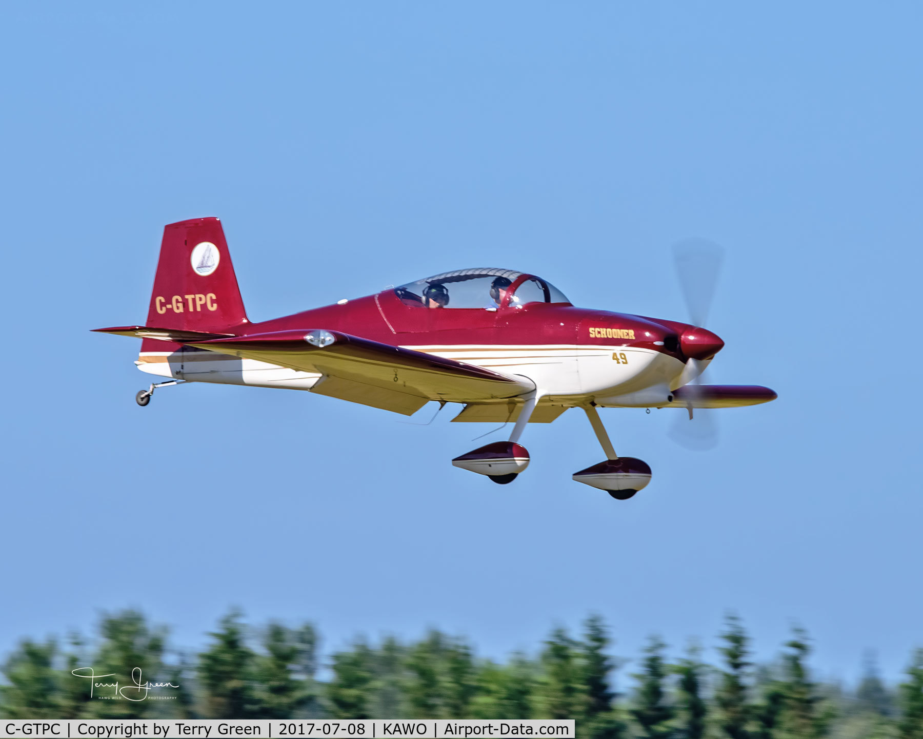 C-GTPC, 2008 Vans RV-8 C/N 82421, 2017 ARLINGTON FLY-IN