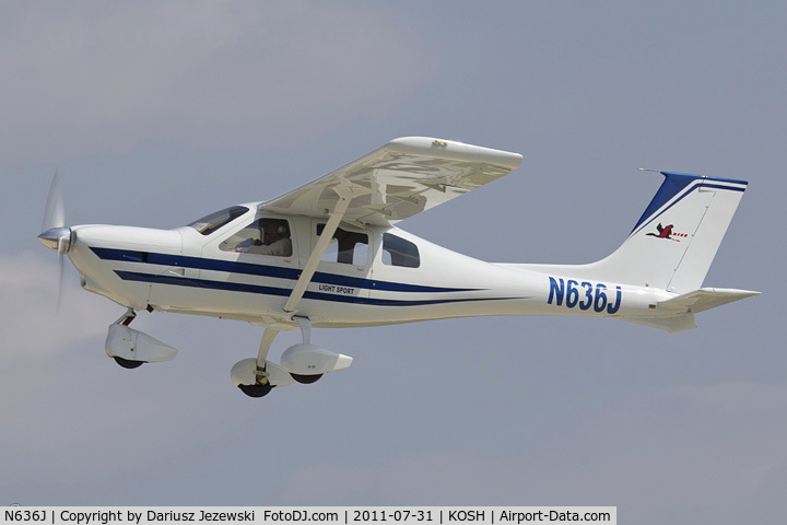 N636J, 2008 Jabiru J250-SP C/N 521, Jabiru Usa Sport Aircraft Llc J250-SP CN 521, N636J