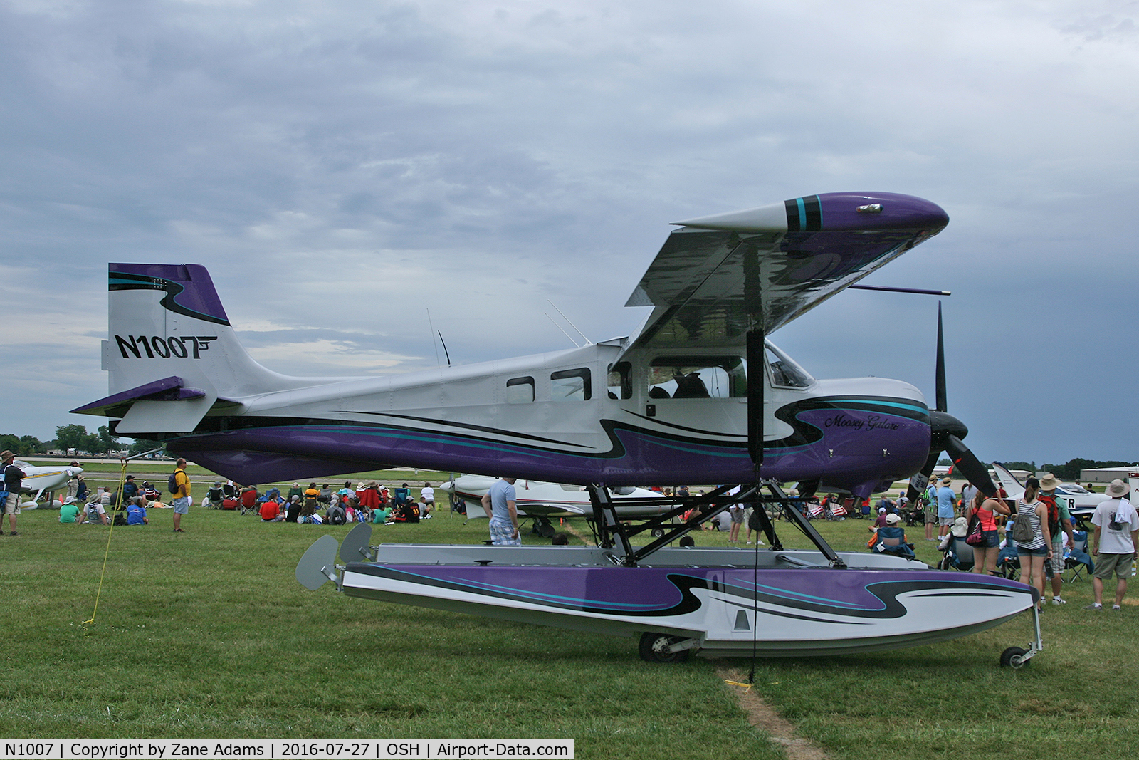 N1007, 2005 Murphy SR3500 Moose C/N 130, At the 2016 EAA AirVenture - Oshkosh, Wisconsin