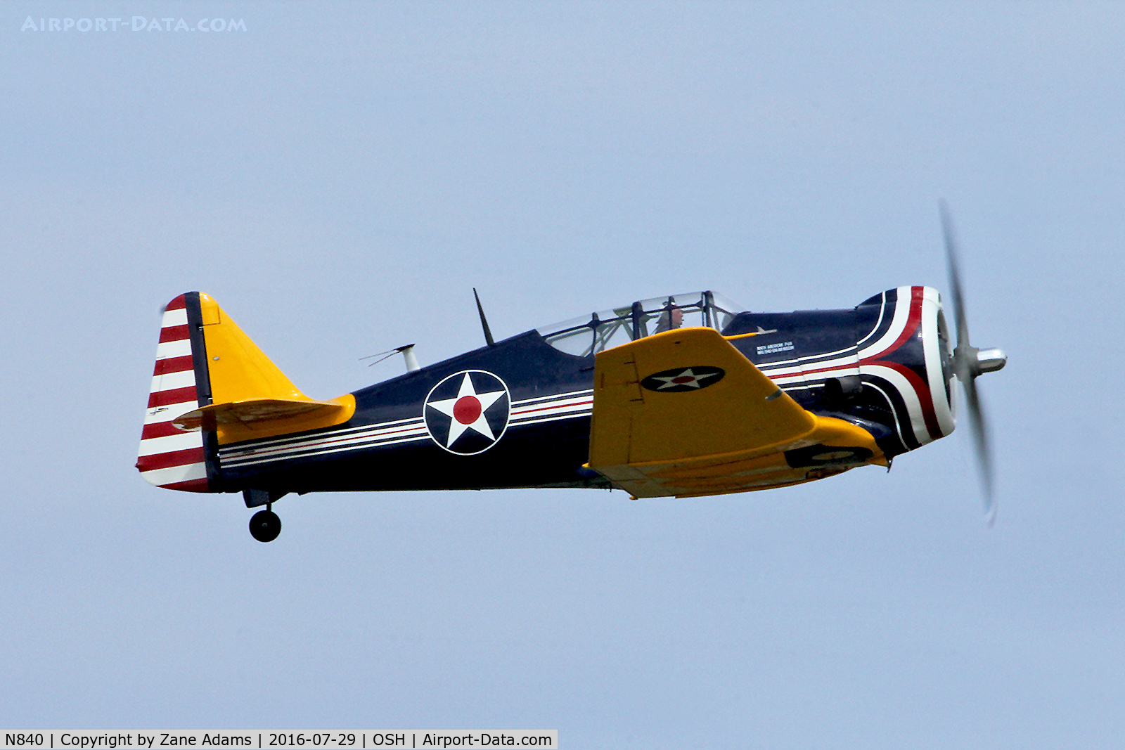 N840, 1940 North American P-64 C/N 68-3061, At the 2016 EAA AirVenture - Oshkosh, Wisconsin