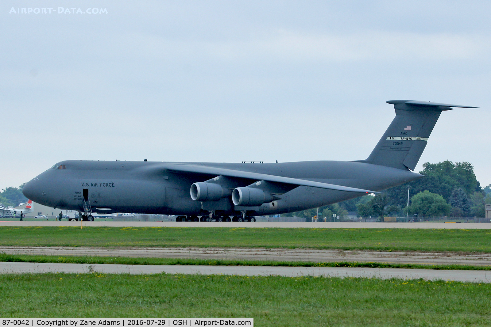 87-0042, 2013 Lockheed C-5M Super Galaxy C/N 500-0128, At the 2016 EAA AirVenture - Oshkosh, Wisconsin