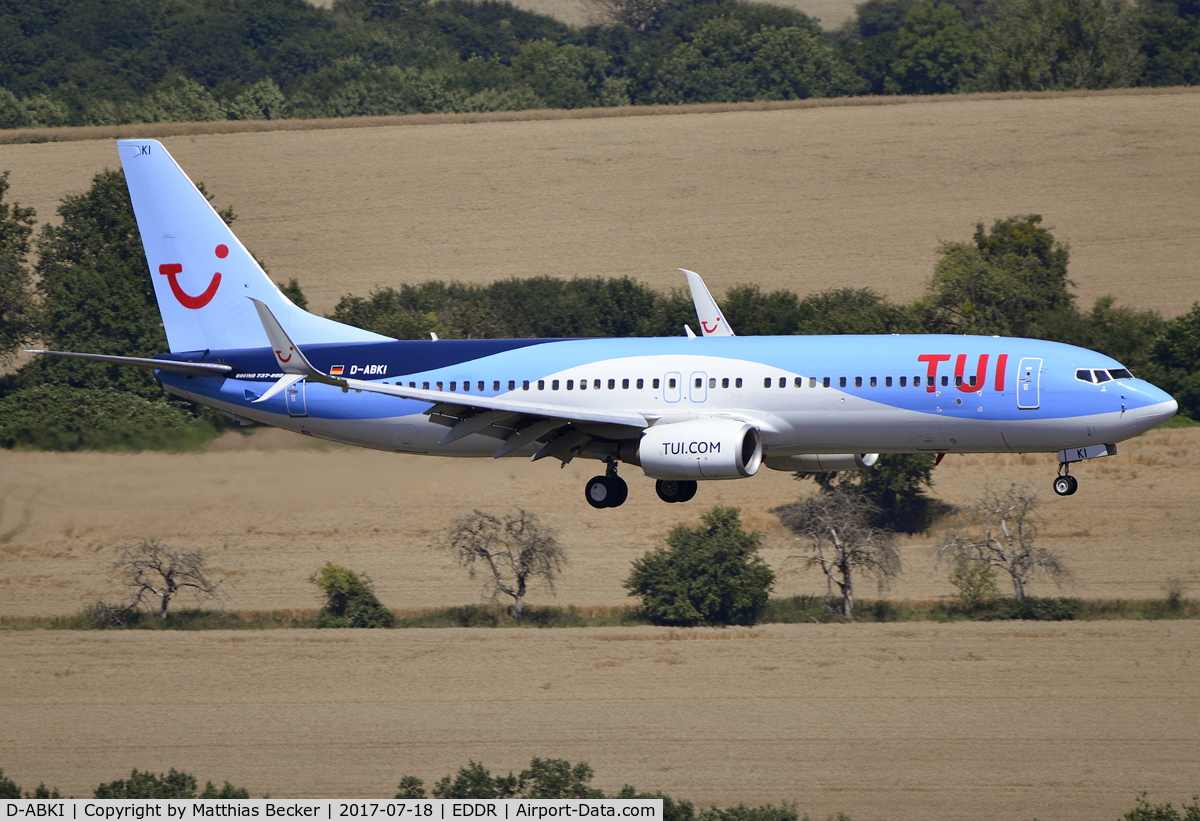 D-ABKI, 2009 Boeing 737-86J C/N 37748, D-ABKI