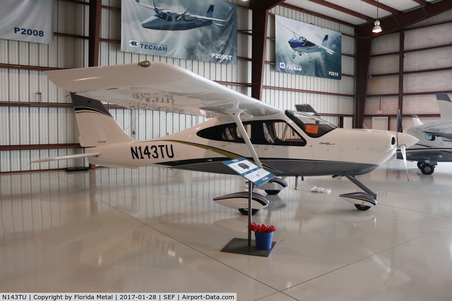 N143TU, 2016 Tecnam P-2010 C/N 043/US, Tecnam P2010