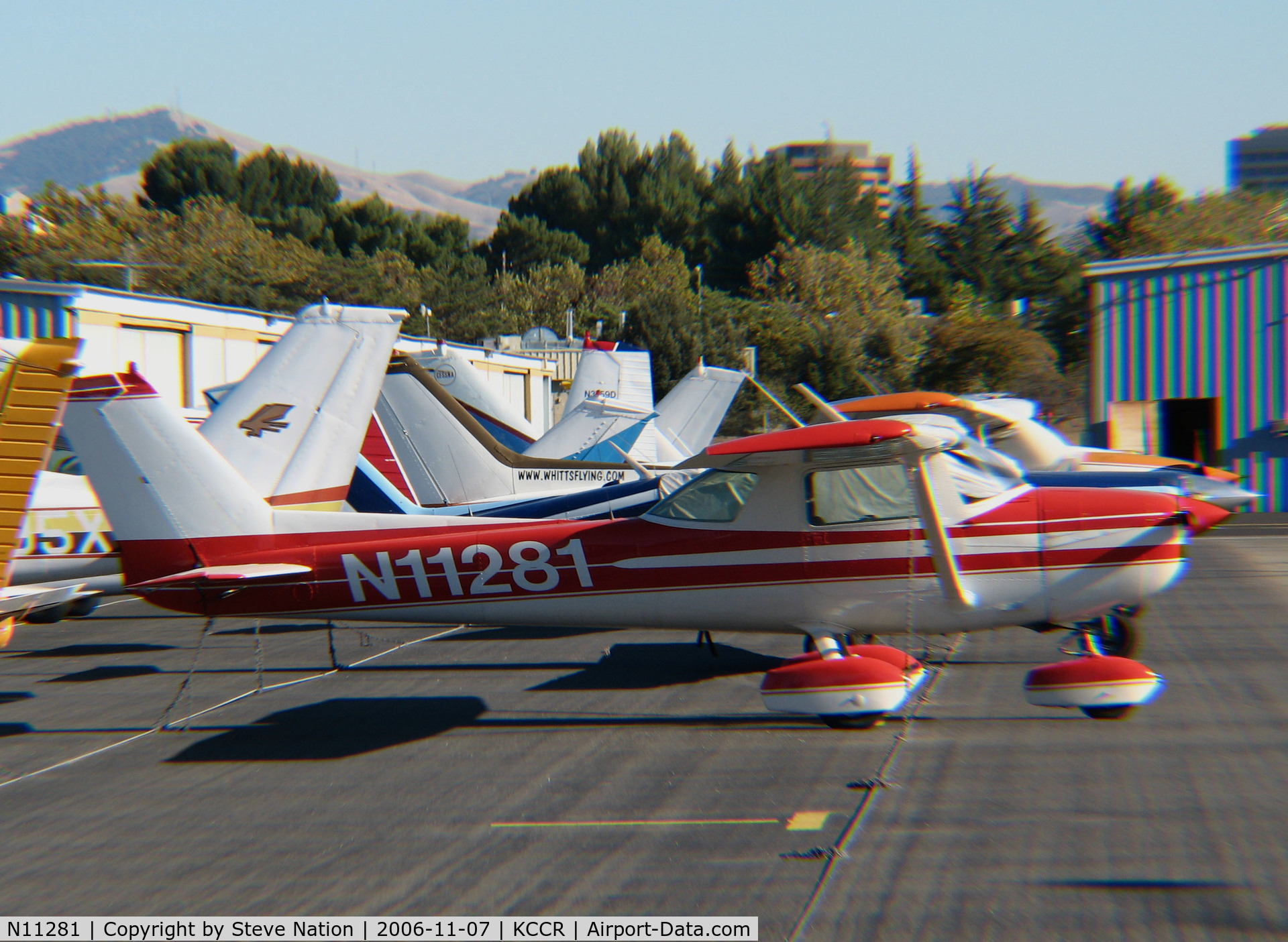 N11281, 1973 Cessna 150L C/N 15075295, Locally-based 1973 Cessna 150L @ Concord, CA