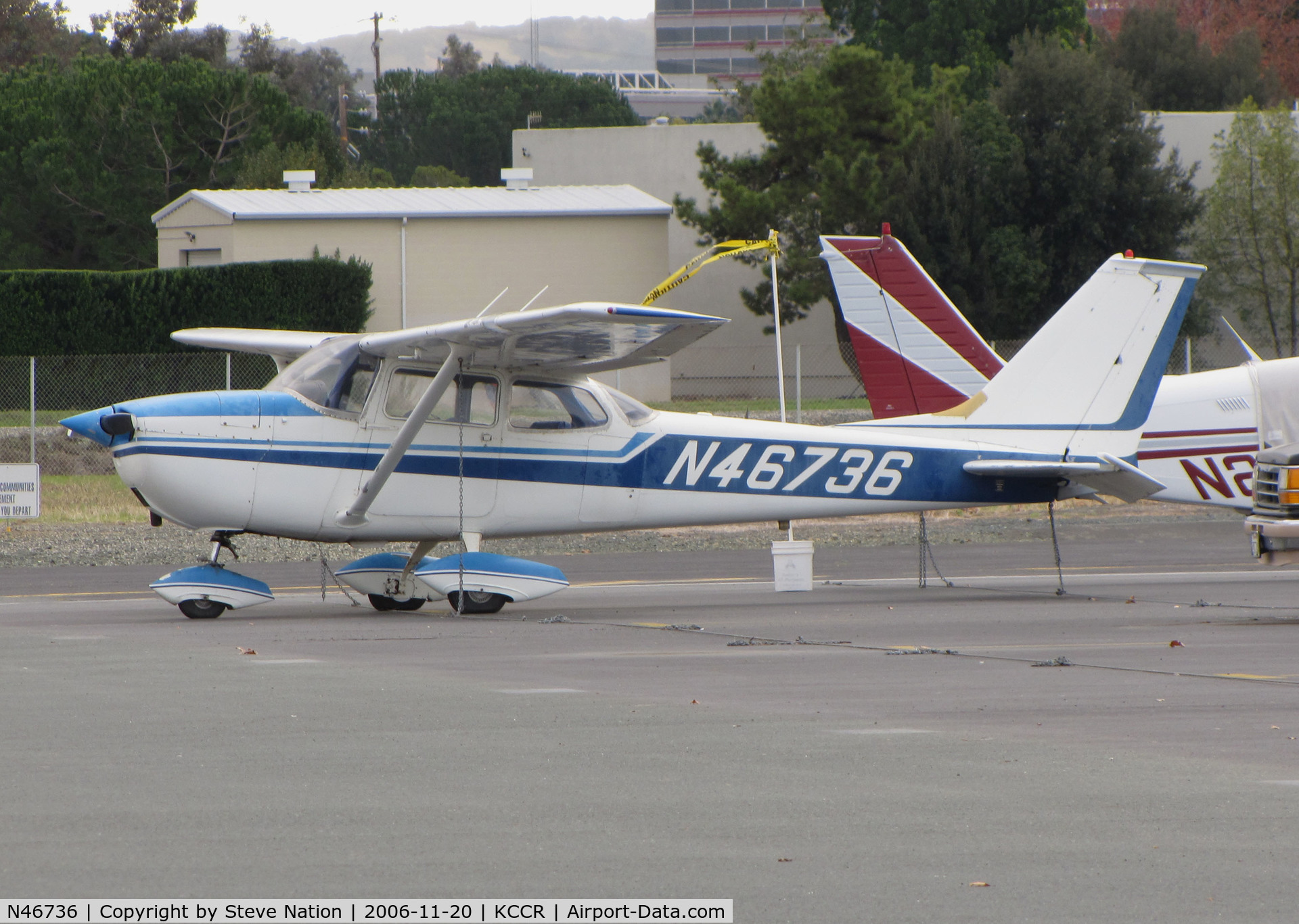 N46736, 1968 Cessna 172K Skyhawk C/N 17257460, Locally-based 1968 Cessna 172K Skyhawk @ Buchanan Field, Concord, CA