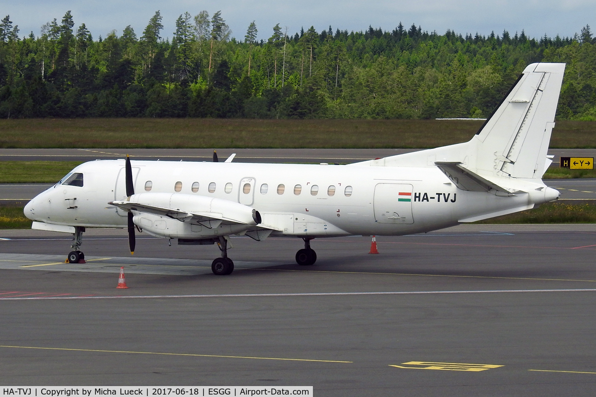 HA-TVJ, 1986 Saab 340A C/N 340A-066, At Gothenburg