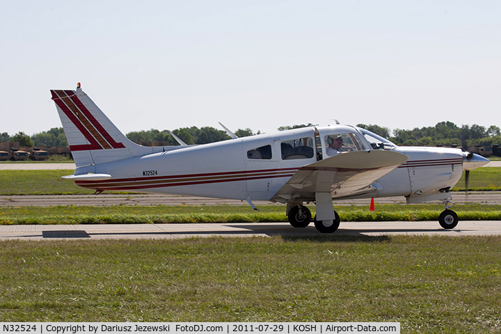 N32524, 1974 Piper PA-28R-200 C/N 28R-7535067, Piper PA-28R-200 Arrow II CN 28R-7535067, N32524
