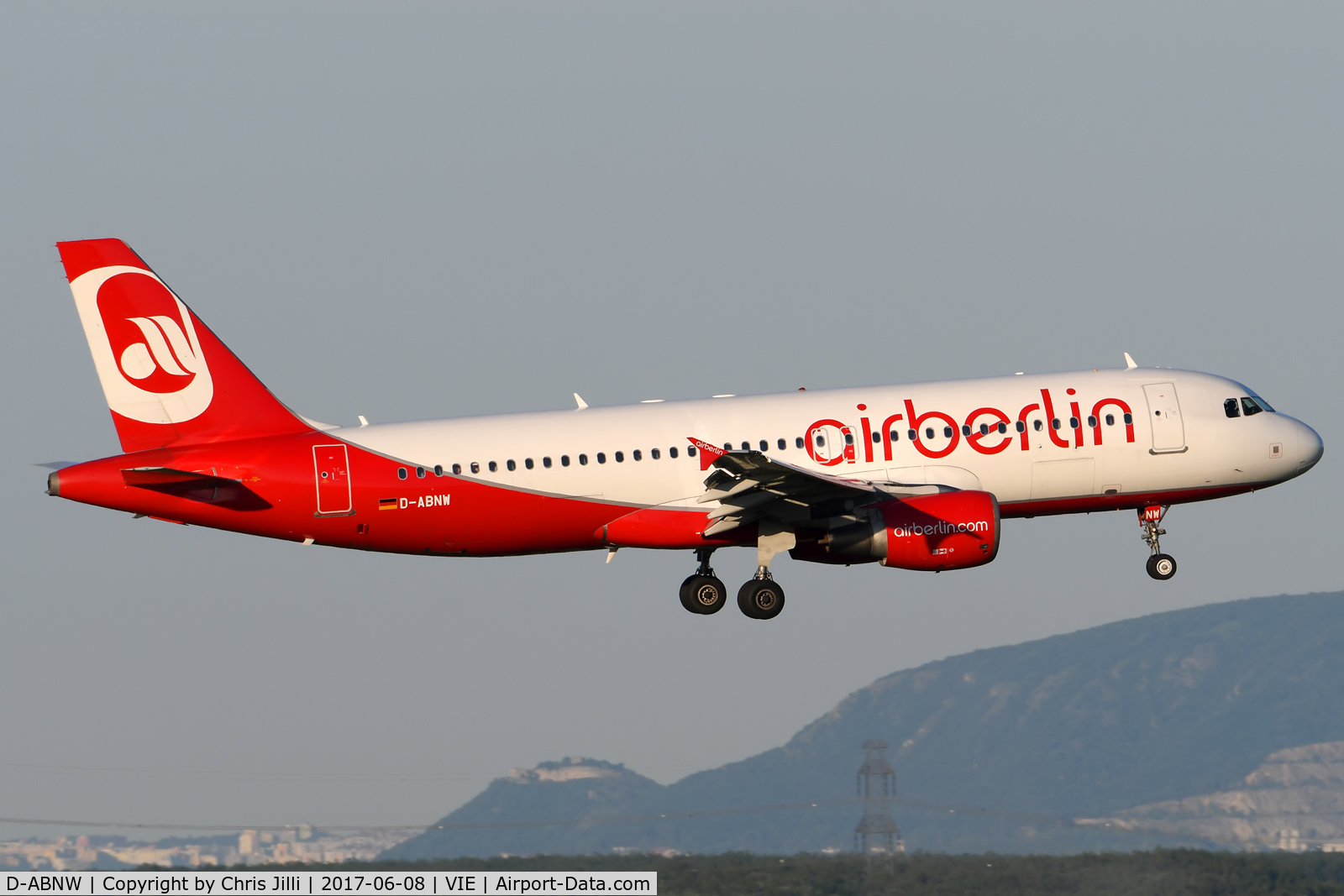 D-ABNW, 2005 Airbus A320-214 C/N 2627, Air Berlin