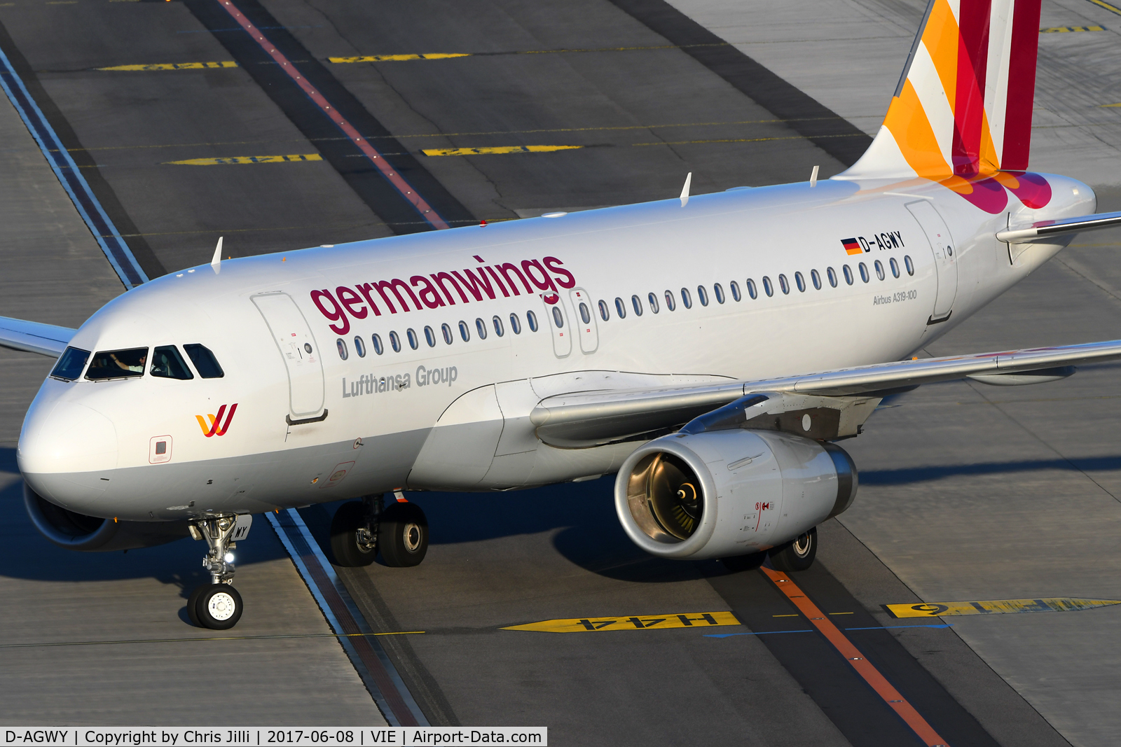D-AGWY, 2013 Airbus A319-132 C/N 5941, Germanwings