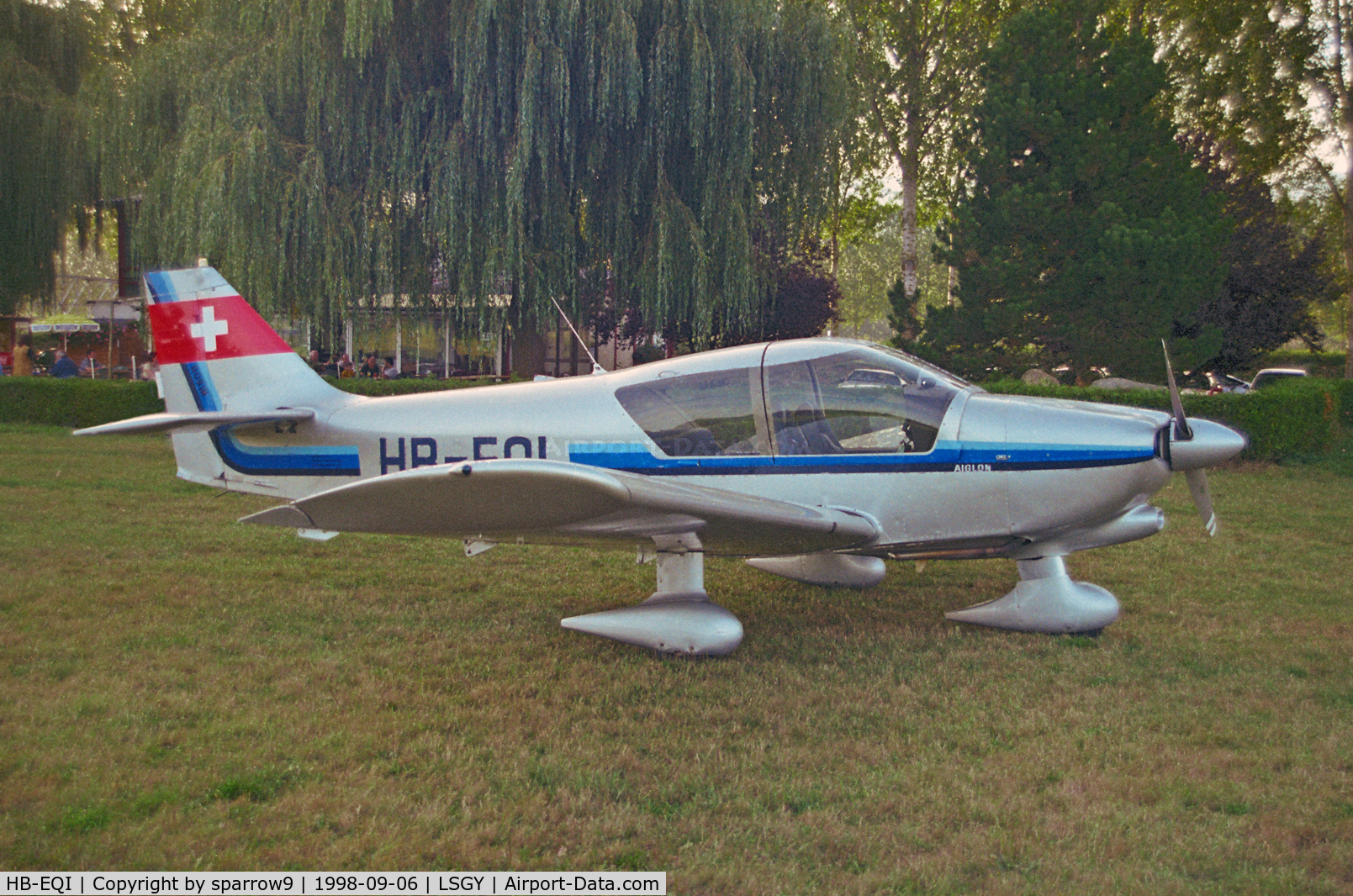 HB-EQI, 1979 Robin R-1180T Aiglon C/N 242, at Yverdon airfield