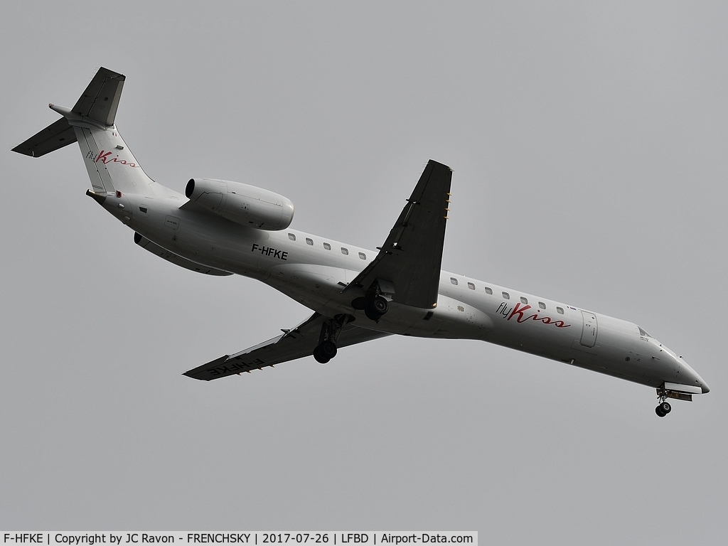 F-HFKE, 2000 Embraer ERJ-145LR (EMB-145LR) C/N 145299, Enhance Aero Maintenance SAS based Ljubljana 