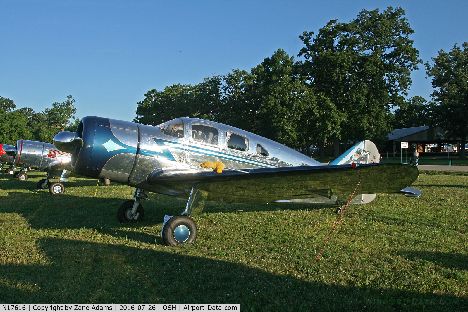 N17616, 1938 Spartan 7W Executive C/N 15, At the 2016 EAA AirVenture - Oshkosh, Wisconsin