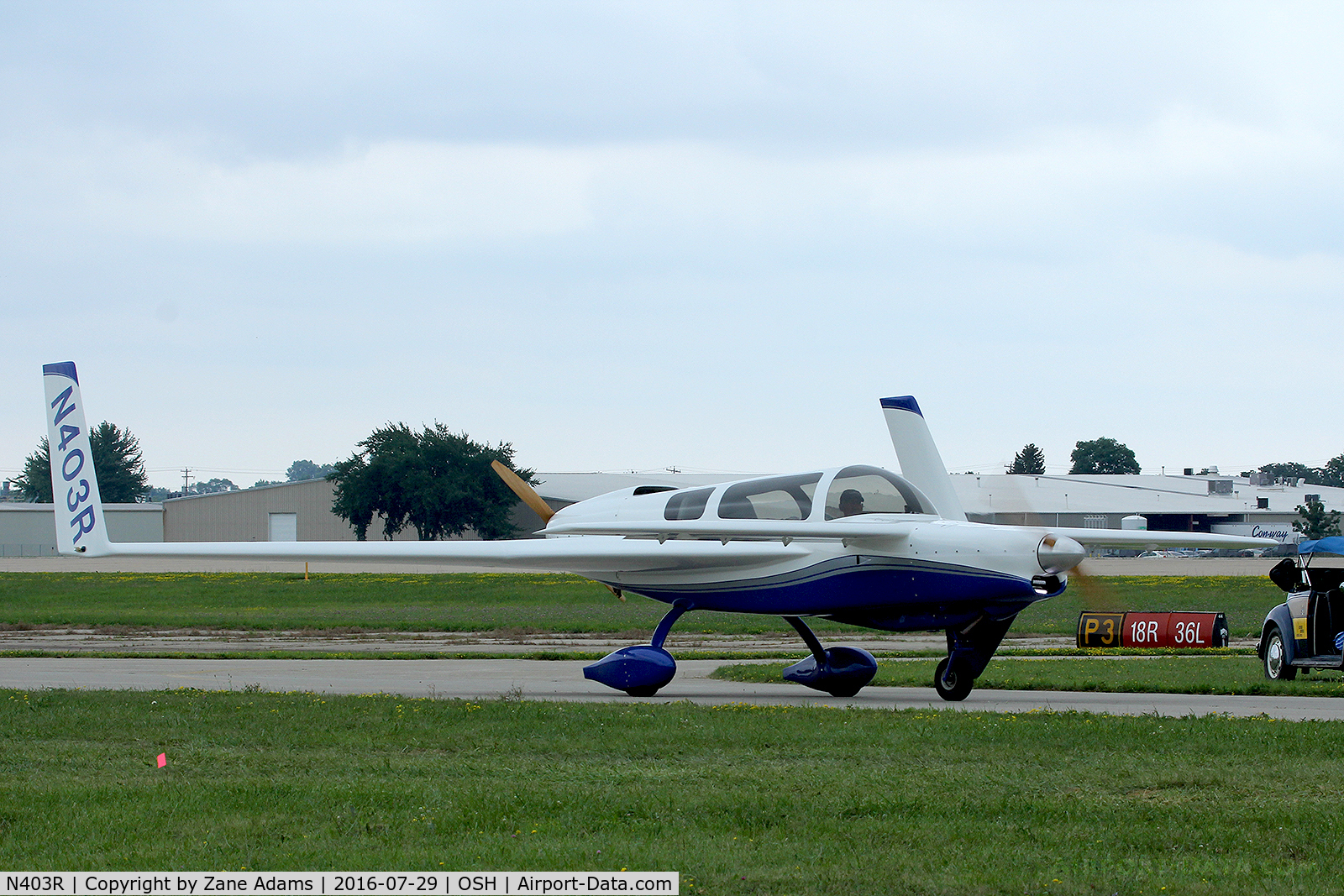 N403R, Rutan Defiant C/N 093, At the 2016 EAA AirVenture - Oshkosh, Wisconsin