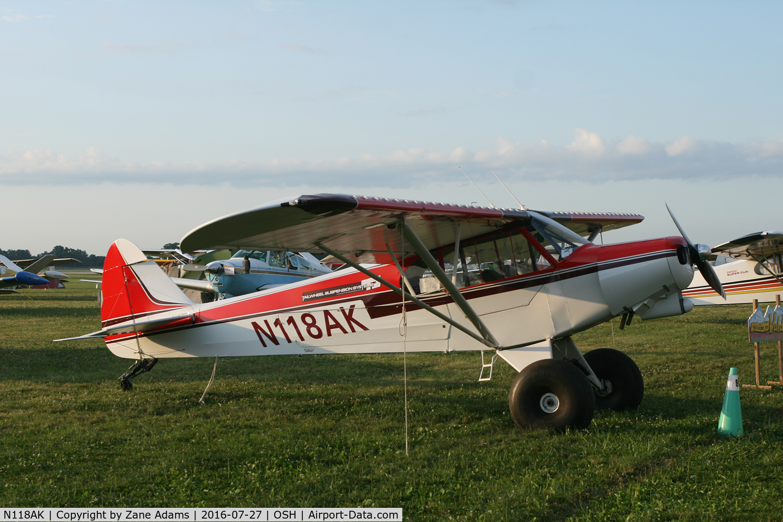 N118AK, Piper PA-18 Super Cub Replica C/N 00118, At the 2016 EAA AirVenture - Oshkosh, Wisconsin