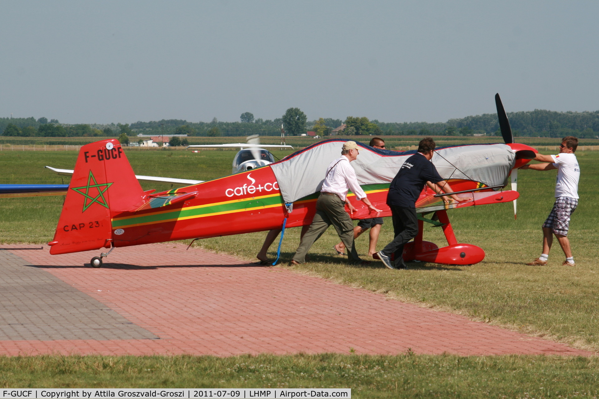 F-GUCF, Mudry CAP-231 C/N 09, Matkó Airport - Matkópuszta, Hungary