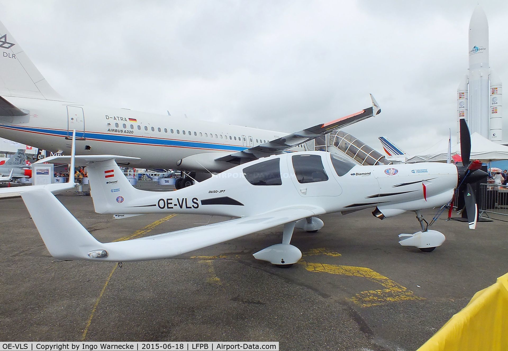 OE-VLS, Diamond DA-50 Superstar C/N 5L.001, Diamond DA-50 Superstar at the Aerosalon 2015, Paris