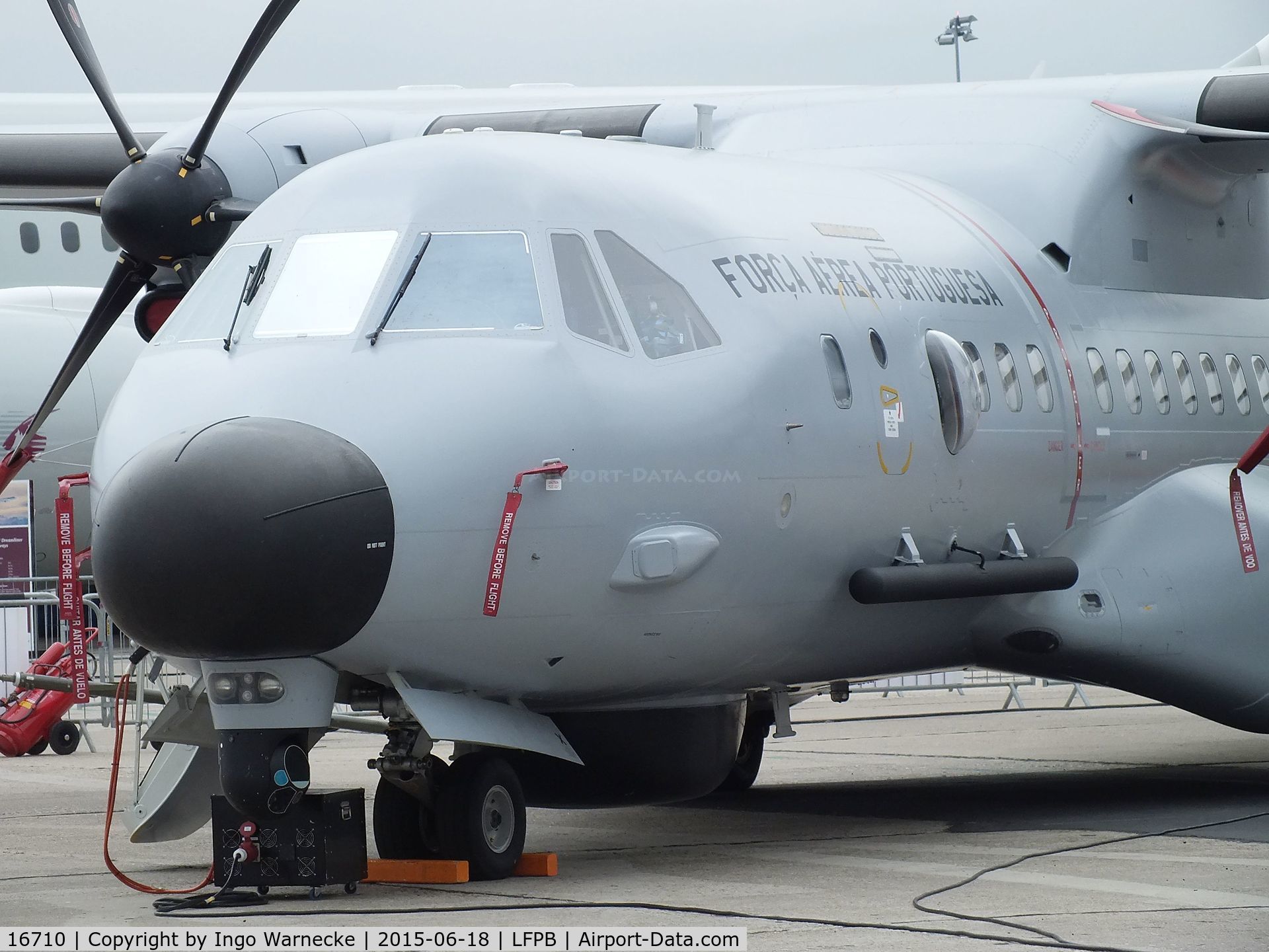16710, CASA C-295MPA Persuader C/N S-063, CASA C.295MPA Persuader of the Forca Aerea Portuguesa at the Aerosalon 2015, Paris