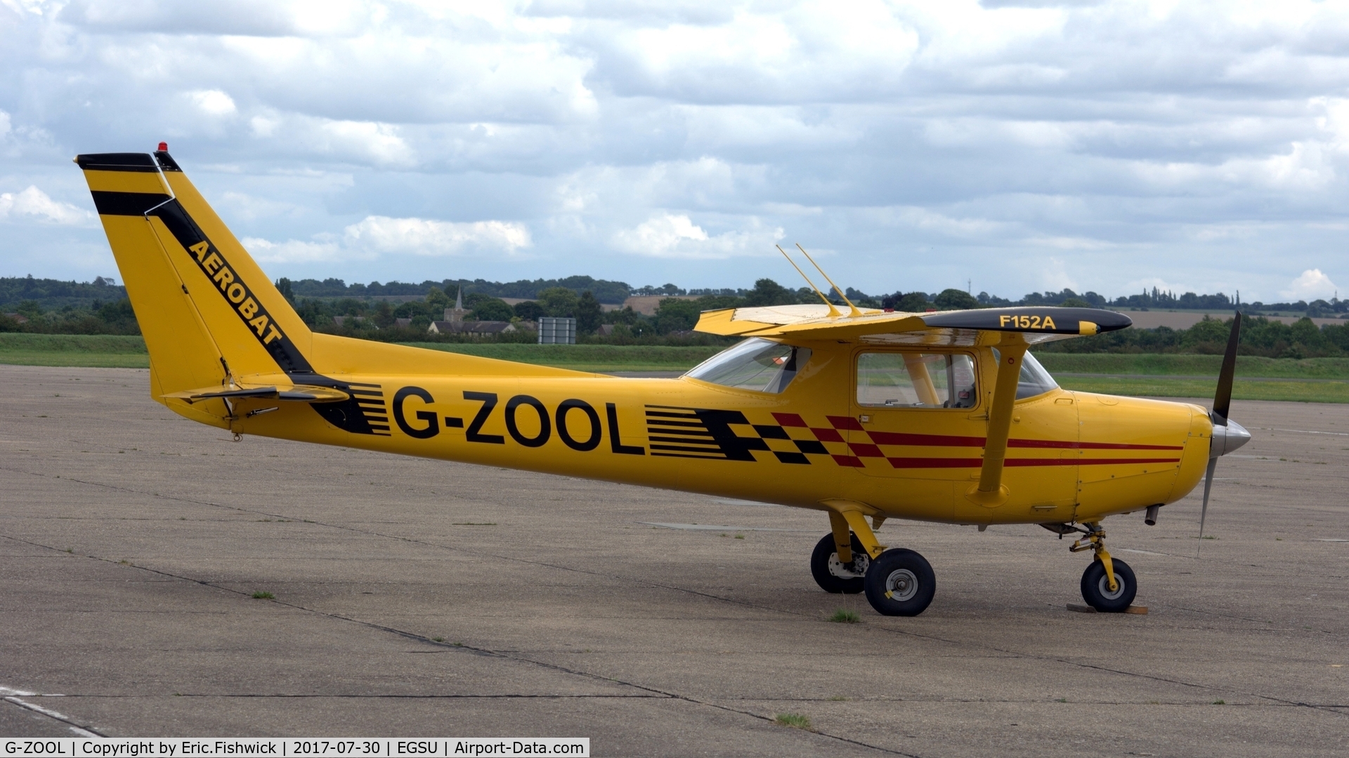 G-ZOOL, 1979 Reims FA152 Aerobat C/N 0357, 2. G-ZOOL at The Imperial War Museum, Duxford, July, 2017.
