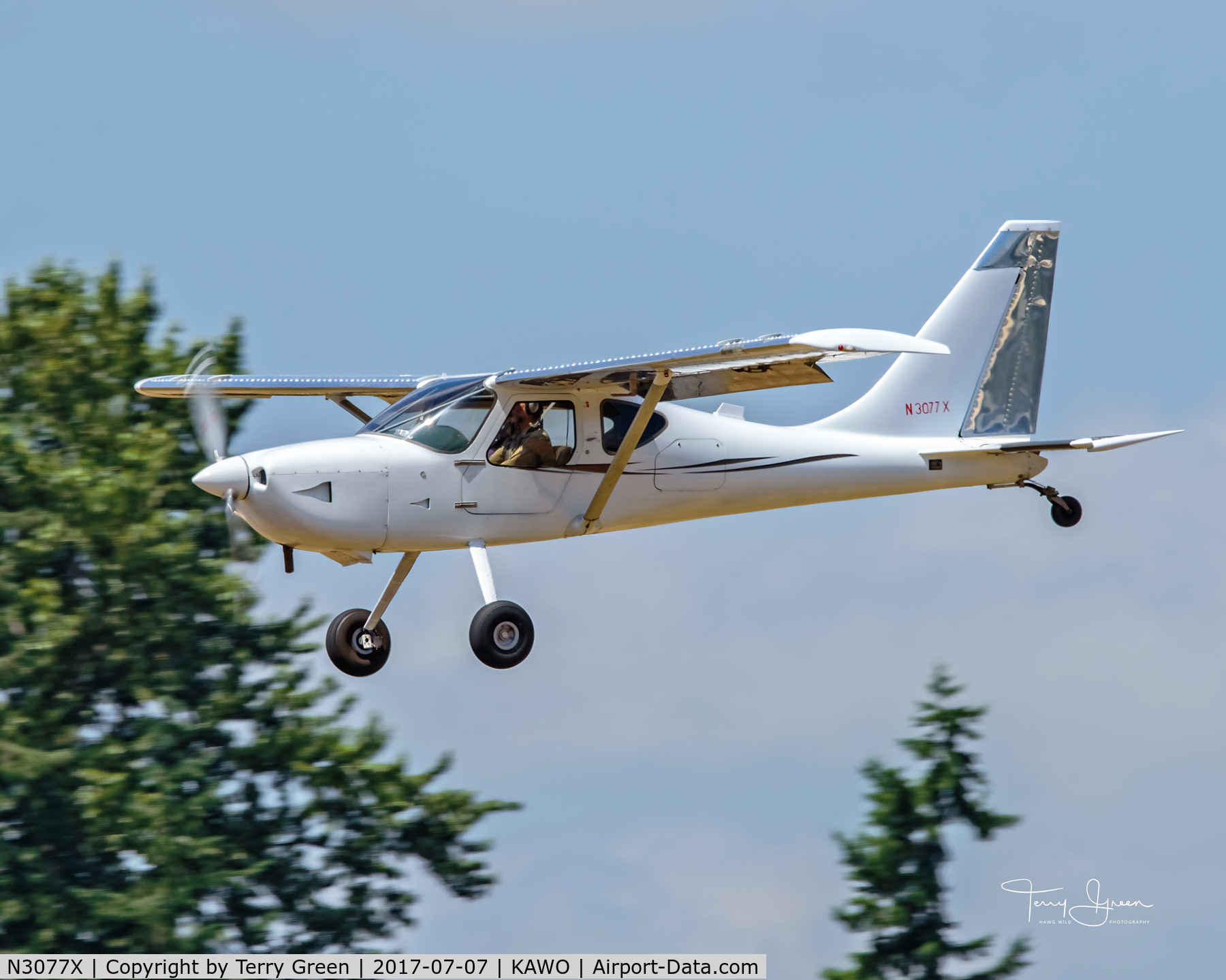 N3077X, 2003 Stoddard-Hamilton Glastar C/N 5182, 2017 Arlington Fly-In