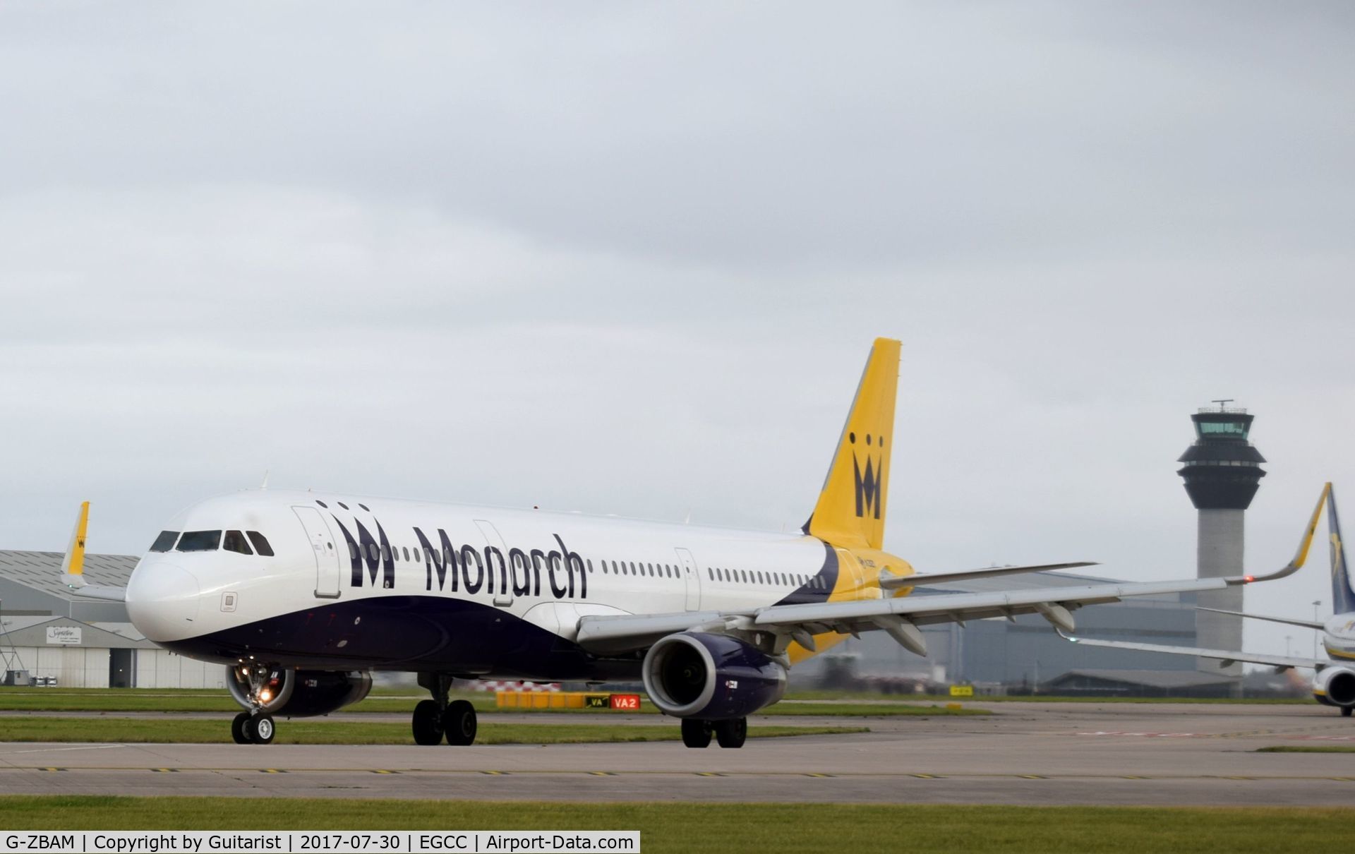 G-ZBAM, 2014 Airbus A321-231 C/N 6059, At Manchester