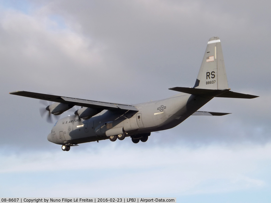 08-8607, 2008 Lockheed Martin C-130J-30 Super Hercules C/N 382-5616, During the Real Thaw 2016.