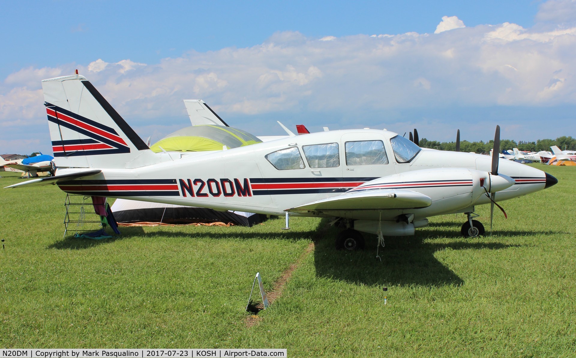 N20DM, 1973 Piper PA-23-250 Aztec C/N 27-7305066, Piper PA-23-250