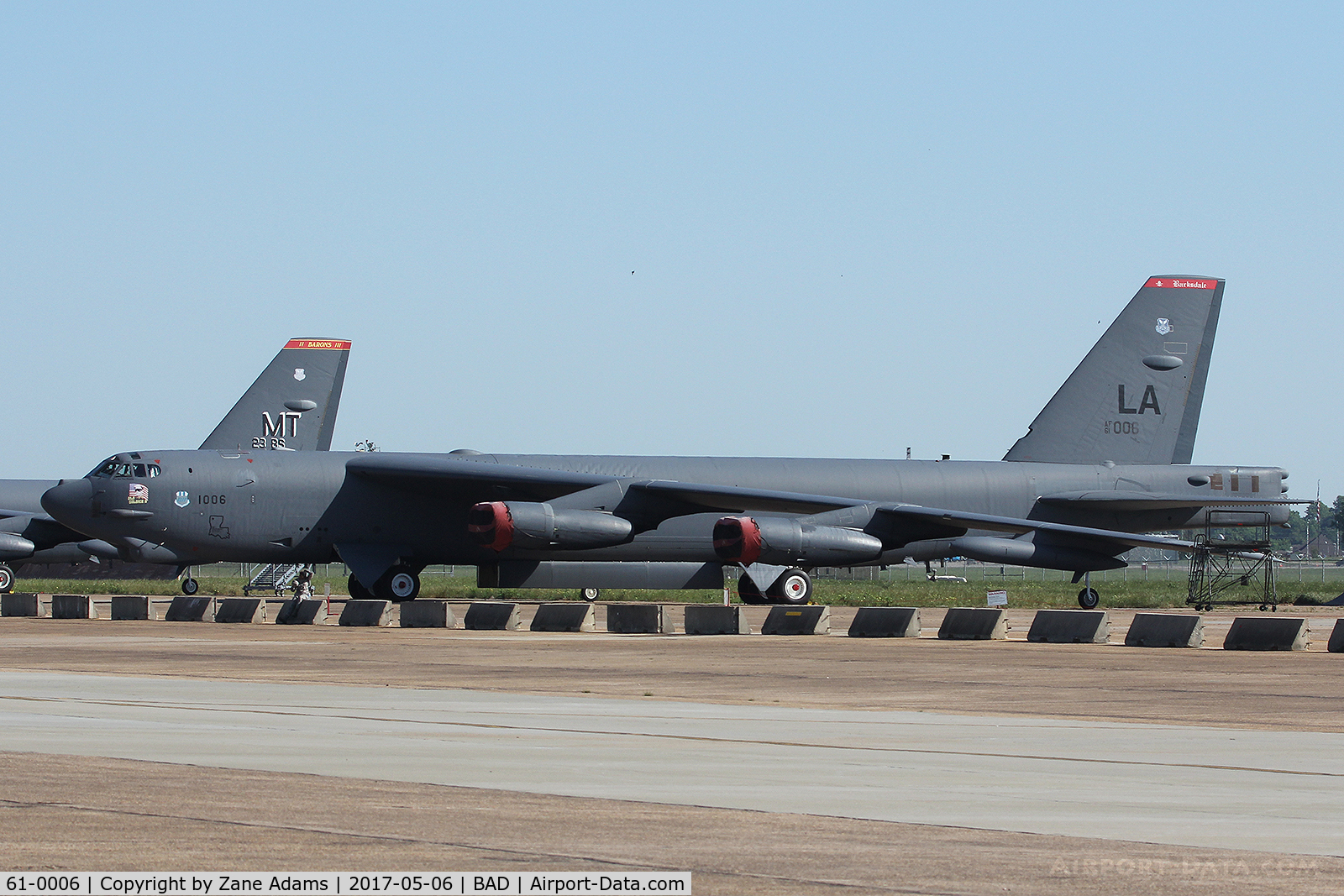 61-0006, 1961 Boeing B-52H Stratofortress C/N 464433, Barksdale AFB 2017 Defenders of Liberty Airshow