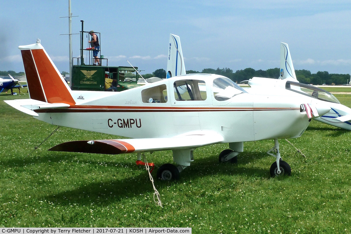 C-GMPU, 1985 Lesperance MP UNIK C/N 0LMP 001, At 2017 EAA AirVenture at Oshkosh