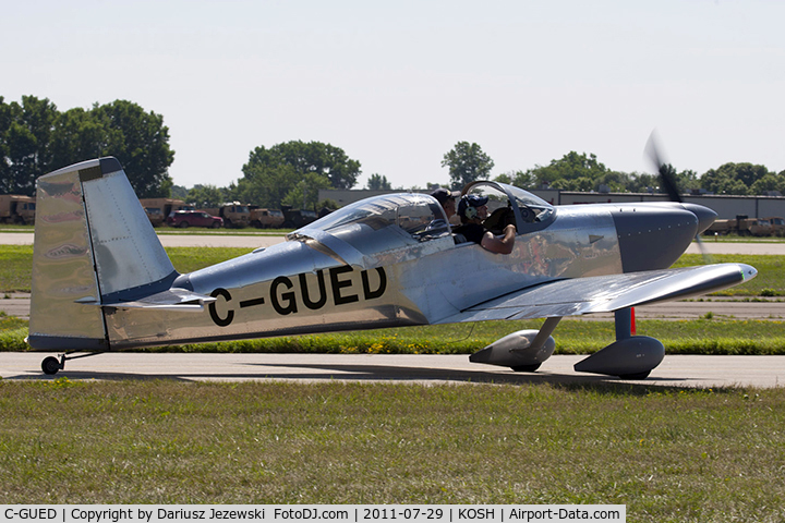 C-GUED, 2010 Vans RV-7 C/N 72257, Vans RV-7 CN 72257, C-GUED