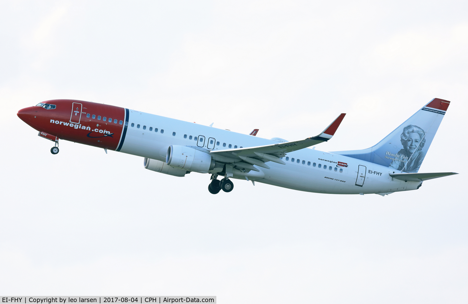 EI-FHY, 2013 Boeing 737-8JP C/N 39020, Copenhagen 4.8.2017