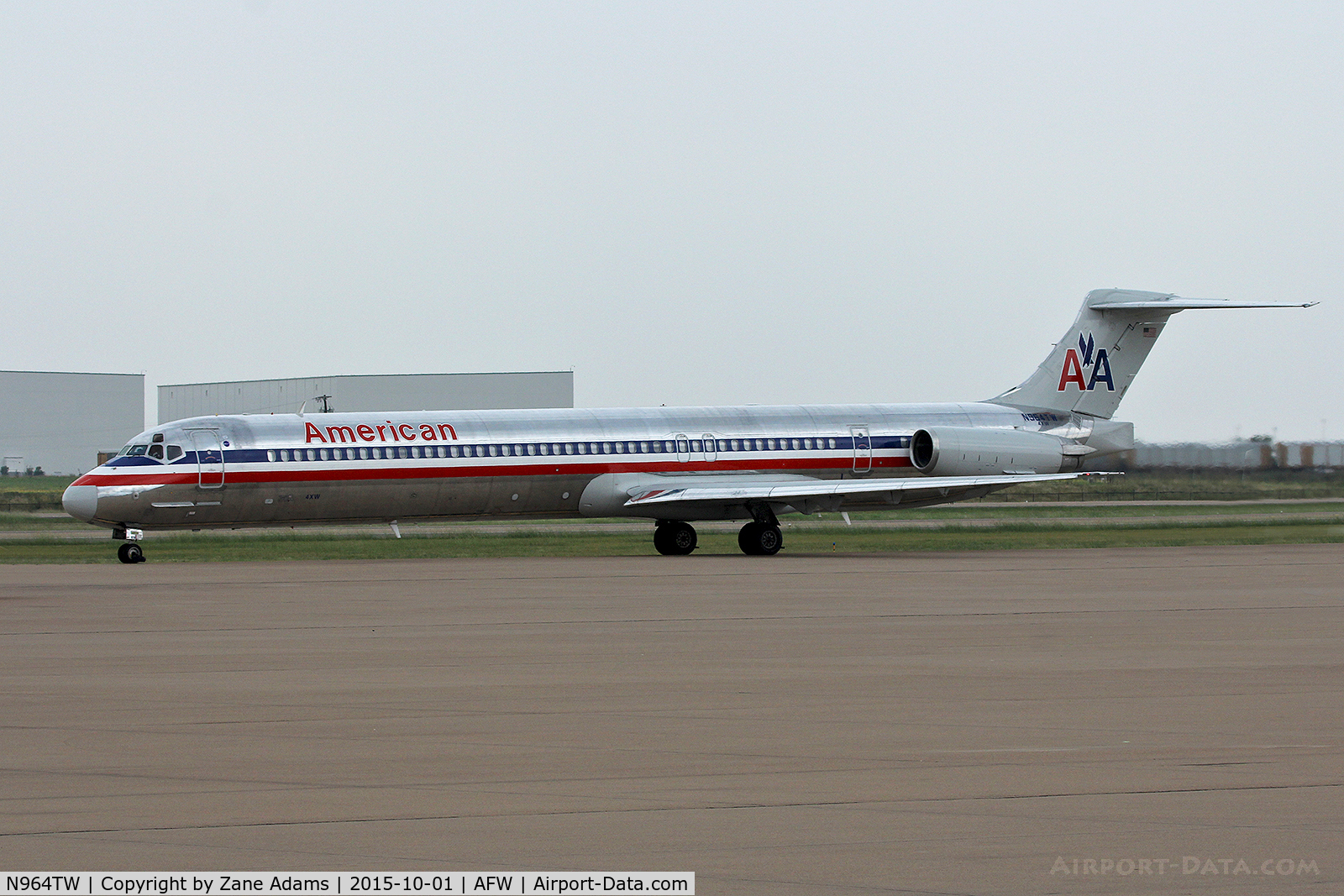 N964TW, 1999 McDonnell Douglas MD-83 (DC-9-83) C/N 53614, At Alliance Airport - Fort Worth,TX