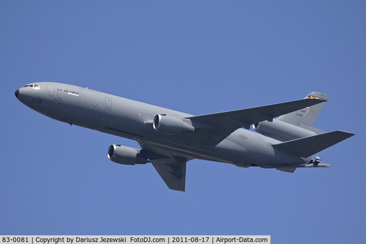 83-0081, 1983 McDonnell Douglas KC-10A Extender C/N 48222, KC-10A Extender 83-0081 from 514th AMW 305th AMW McGuire AFB, NJ