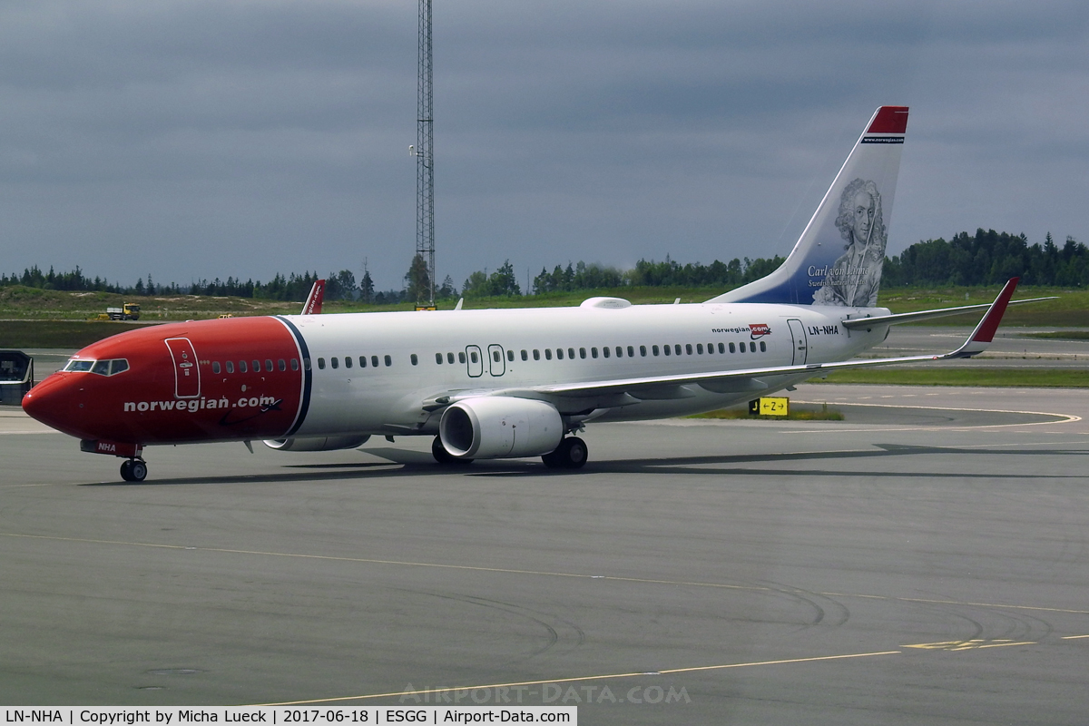 LN-NHA, 2014 Boeing 737-8JP C/N 41129, At Gothenburg