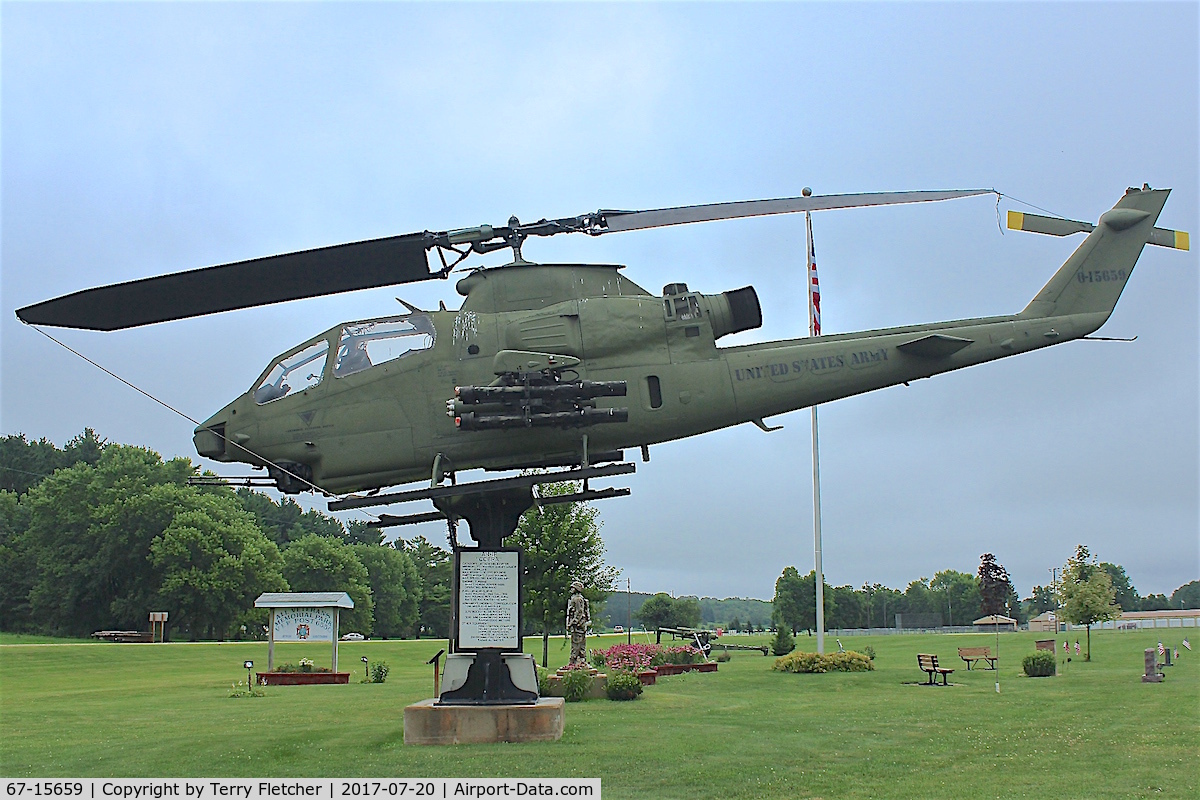 67-15659, 1967 Bell AH-1 Cobra C/N 20323, Preserved at Strum , Wisconsin