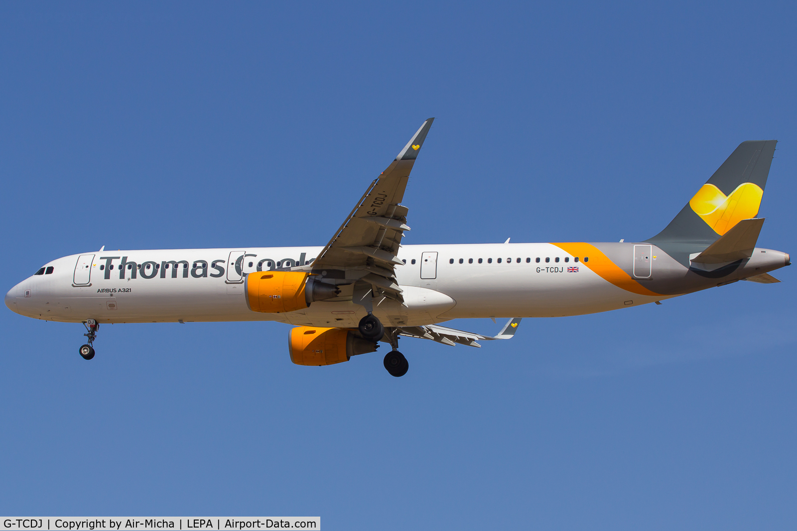 G-TCDJ, 2015 Airbus A321-211 C/N 6526, Thomas Cook Airlines