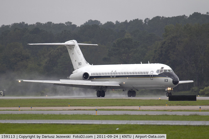 159113, 1973 McDonnell Douglas C-9B Skytrain II C/N 47577, C-9B Skytrain 159113 from VR-56 Globemasters NAS Norfolk, VA