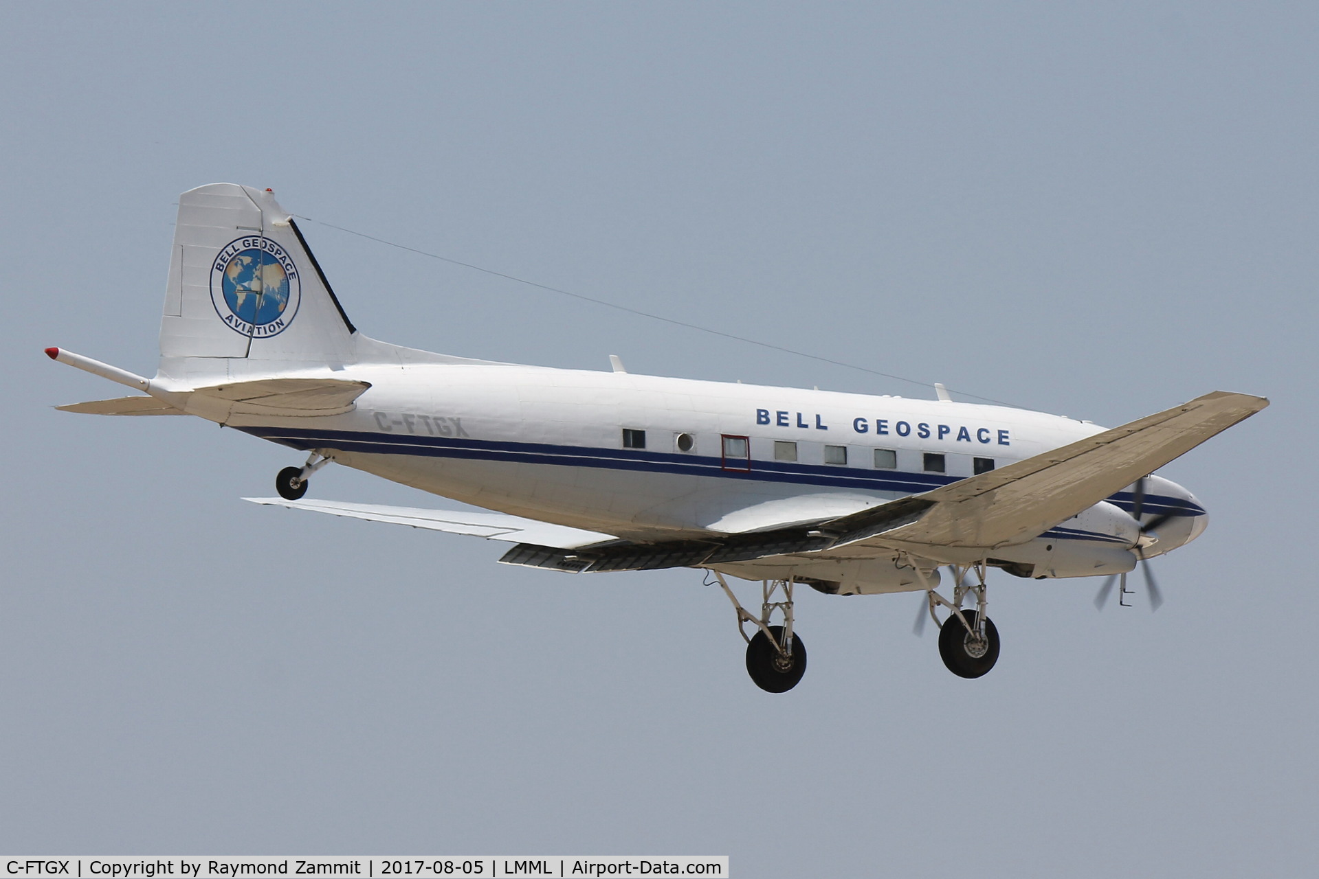 C-FTGX, 1943 Basler BT-67 C/N 25769, Basler BT-67 C-FTGX Bell Geosource Aviation