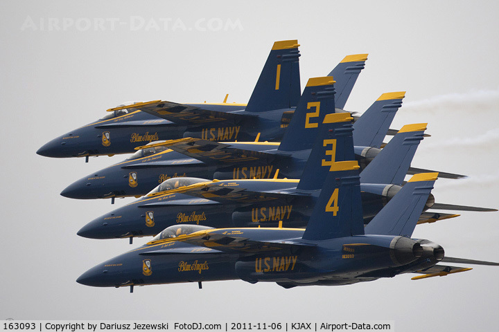 163093, McDonnell Douglas F/A-18A Hornet C/N 0475/A391, United States Navy Flight Demonstration Squadron Blue Angels