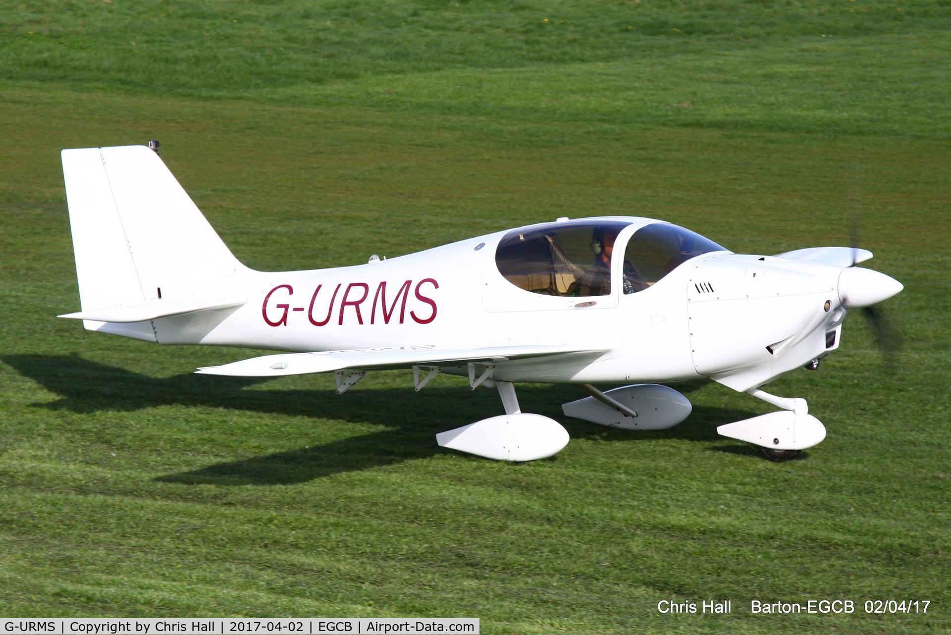 G-URMS, 2005 Europa Tri Gear C/N PFA 247-12922, at Barton