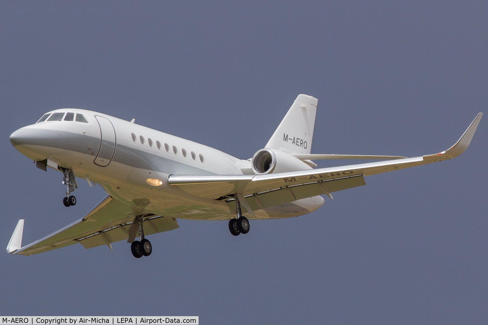 M-AERO, 2015 Dassault Falcon 2000LX C/N 297, Private