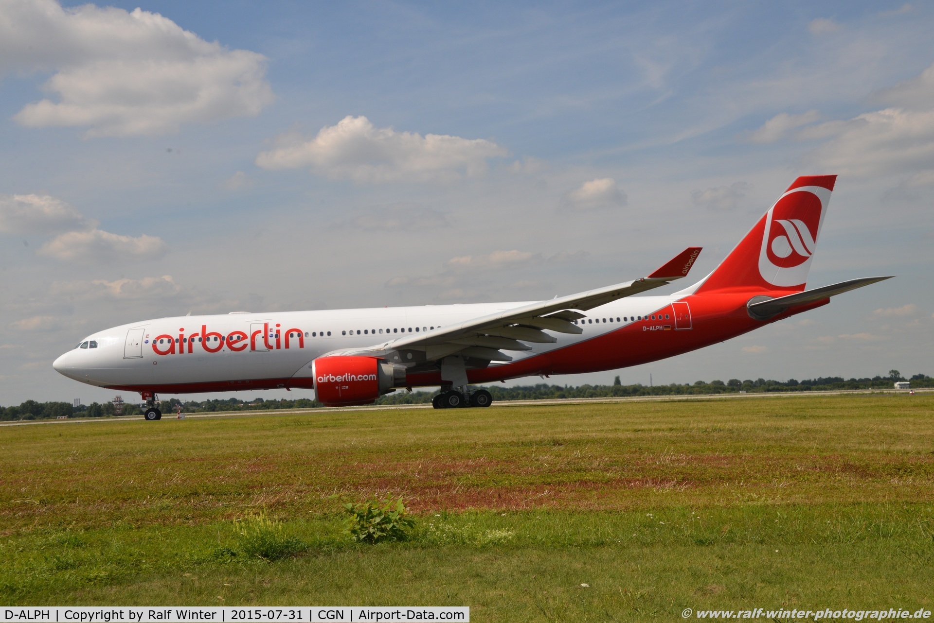 D-ALPH, 2006 Airbus A330-223 C/N 739, Airbus A330-223 - AB BER Air Berlin - 739 - D-ALPH - 31.07.2015 - CGN