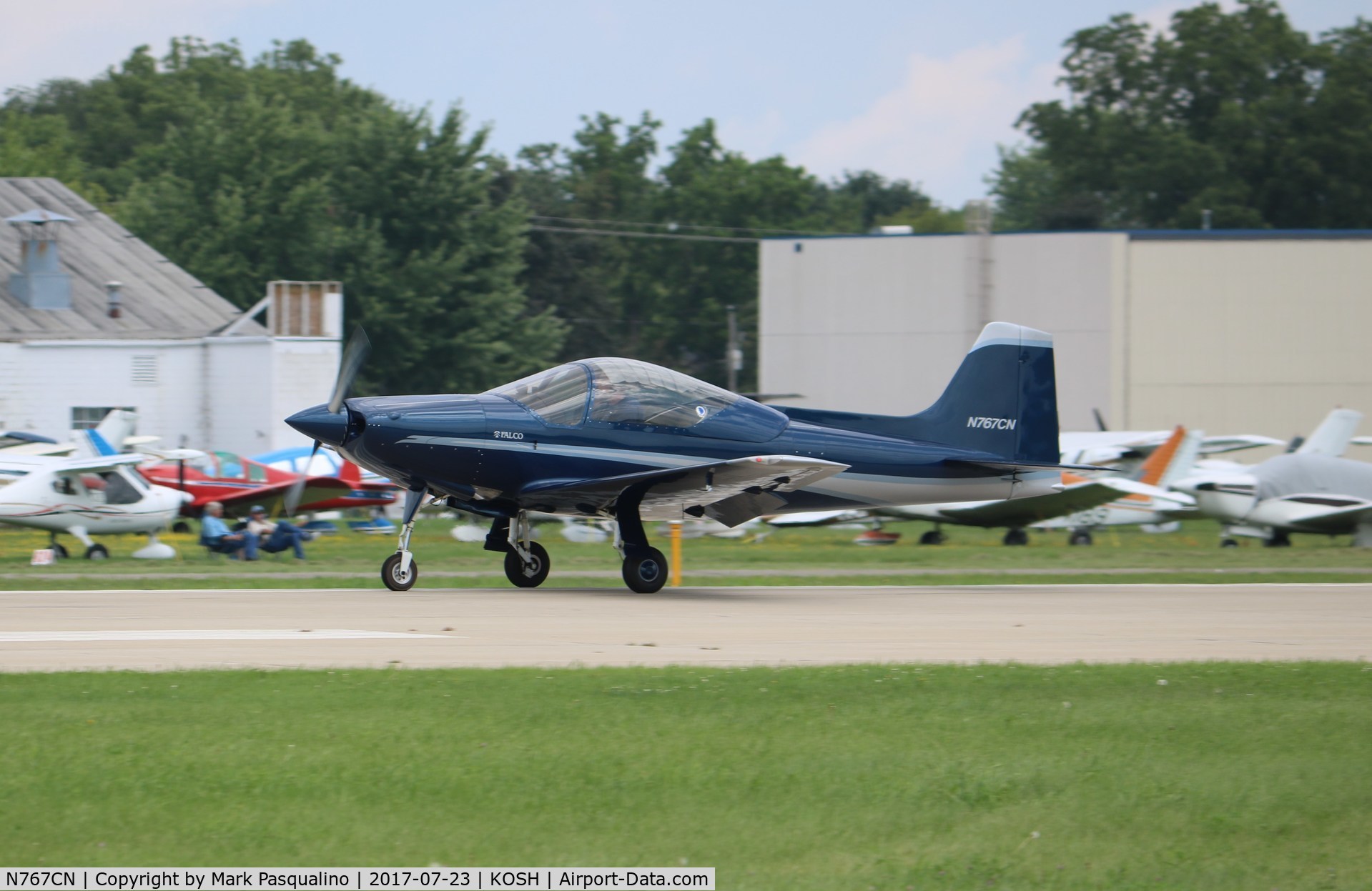 N767CN, 2007 Aeromere F-8L Falco C/N 1232, F-8L Falco