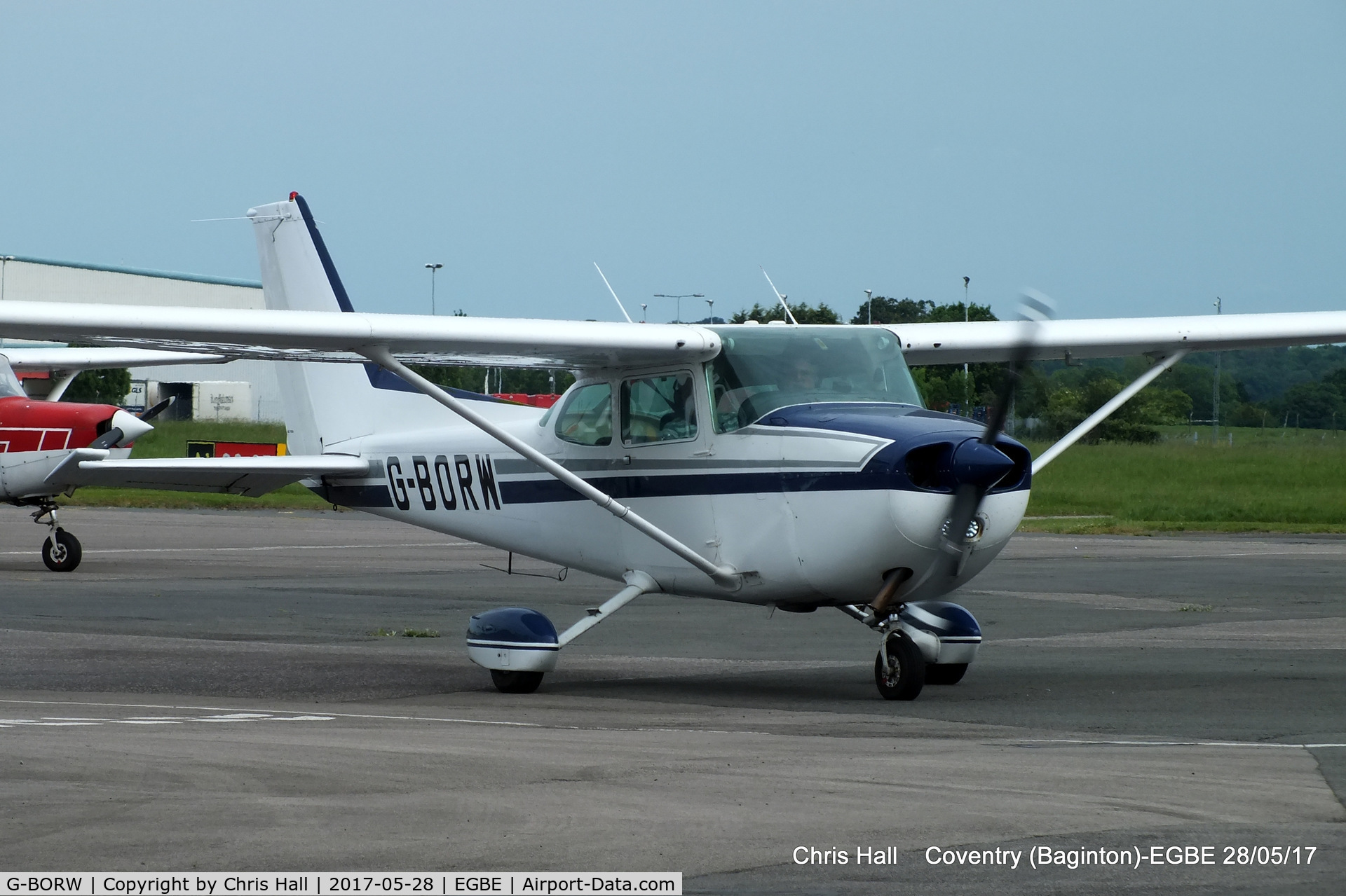 G-BORW, 1981 Cessna 172P C/N 172-74301, at Coventry