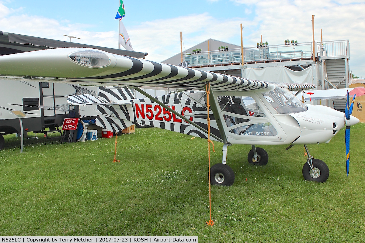 N525LC, 2017 Rainbow Skyreach BushCat C/N CH193C, Displayed at 2017 EAA Airventure at Oshkosh