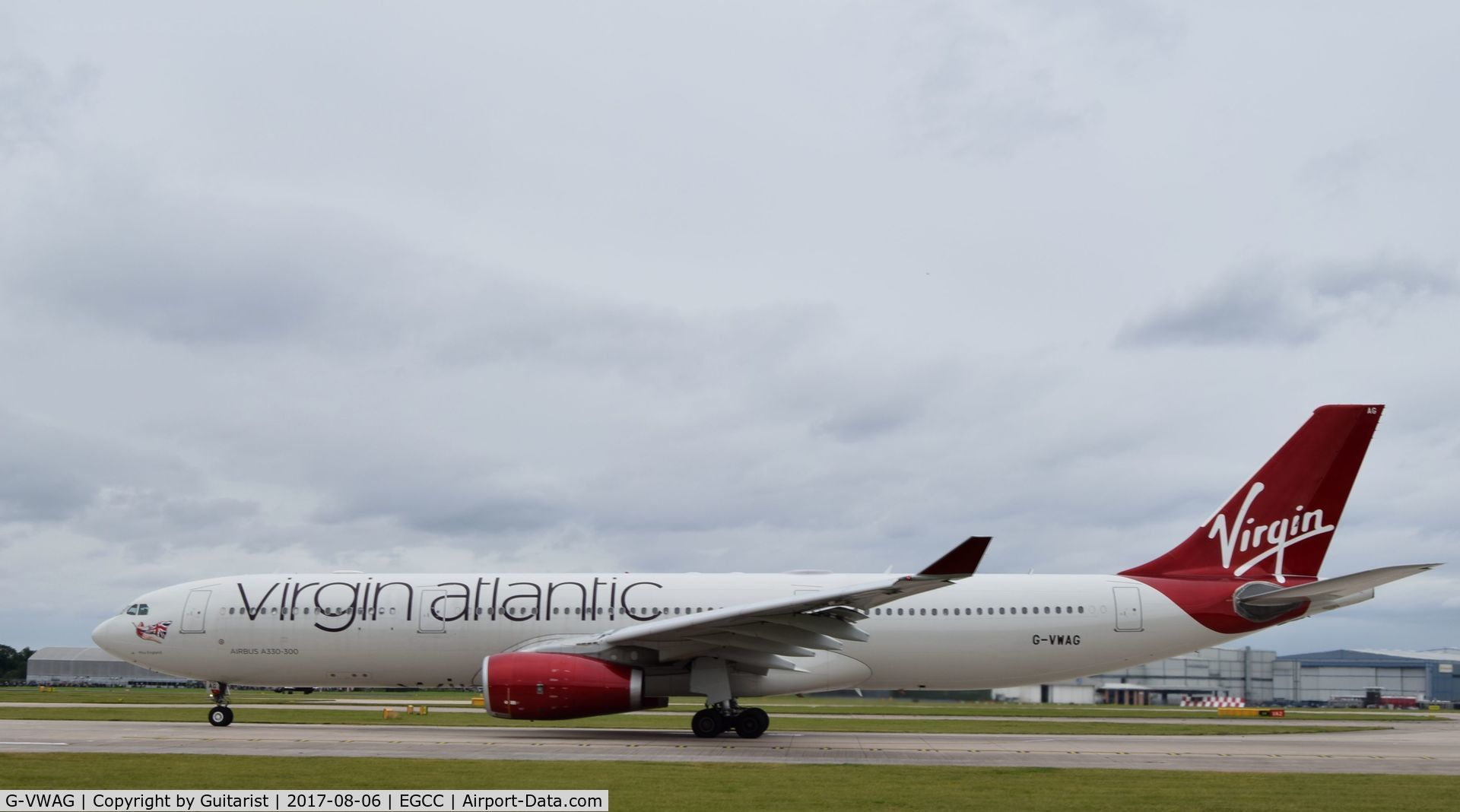 G-VWAG, 2012 Airbus A330-343X C/N 1341, At Manchester