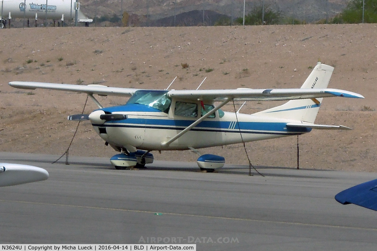 N3624U, 1963 Cessna 182F Skylane C/N 18255024, At Boulder City