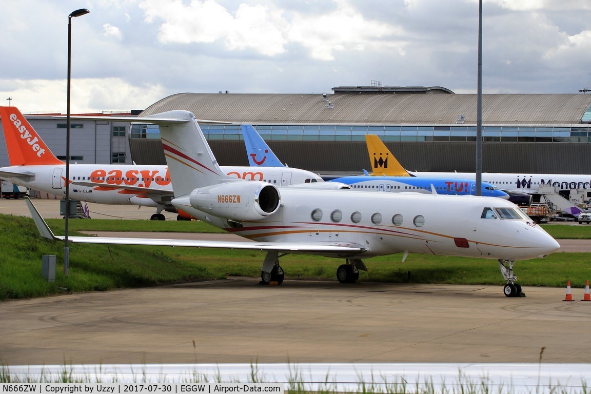 N666ZW, 2014 Gulfstream Aerospace GIV-X (G450) C/N 4311, N666ZW