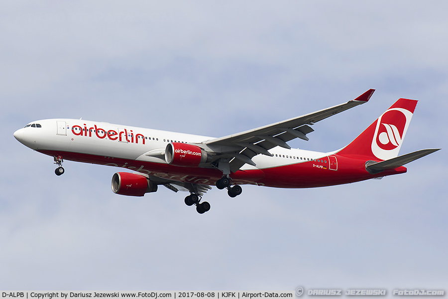 D-ALPB, 2001 Airbus A330-223 C/N 432, Airbus A330-223 - Air Berlin  C/N 432, D-ALPB